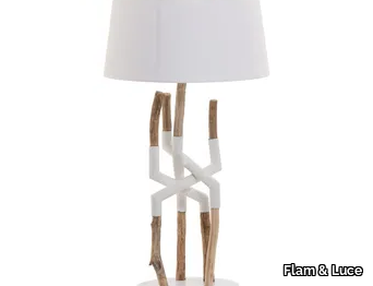 MANILA - Wooden table lamp _ Flam & Luce