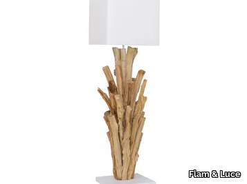 MADRAS - Wooden table lamp _ Flam & Luce