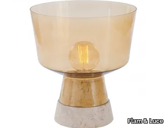 MARAVEL - Glass table lamp _ Flam & Luce