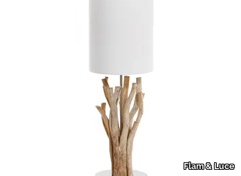 SAMOA - Wooden table lamp _ Flam & Luce