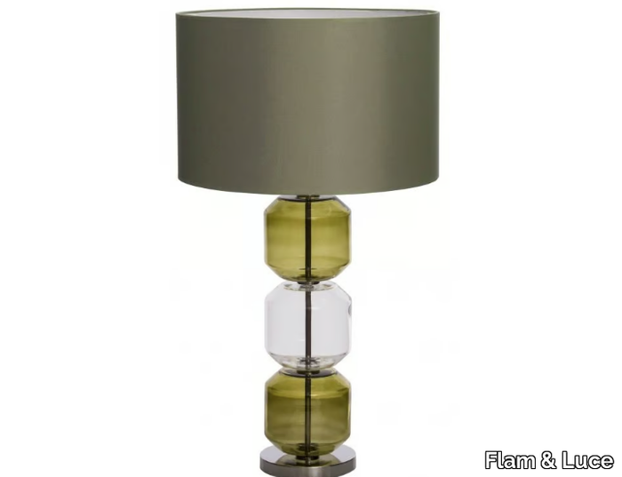 MARINA - Glass table lamp _ Flam & Luce