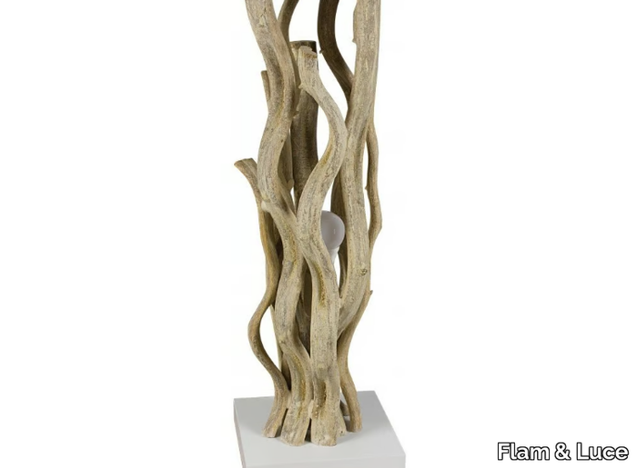 NOUMEA - Wooden table lamp _ Flam & Luce