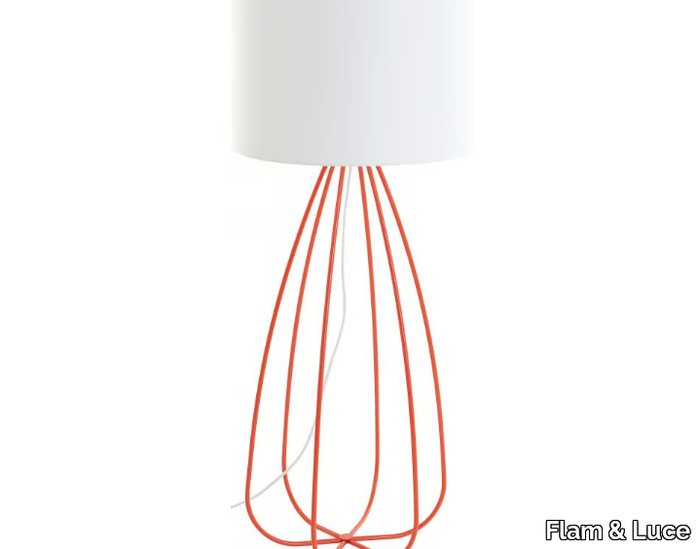 TRACES - Metal table lamp _ Flam & Luce