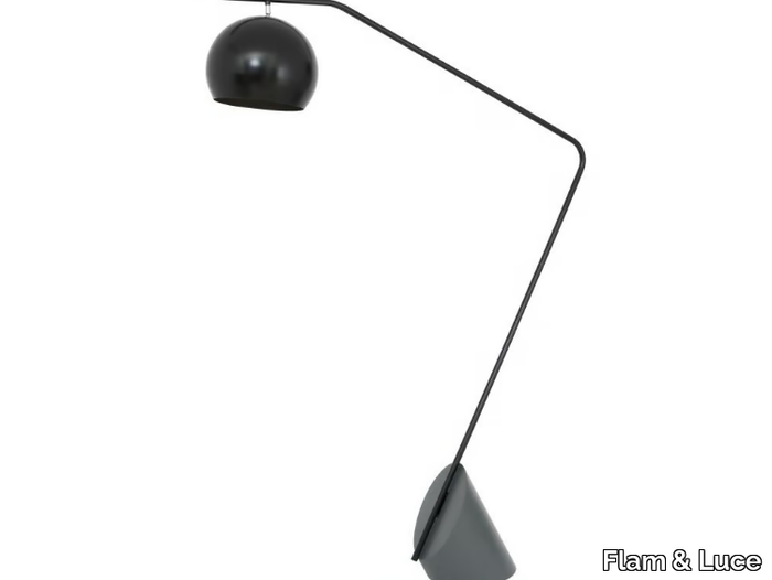 TURIM - Metal floor lamp _ Flam & Luce