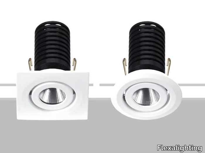 ADAN EVO - Recessed LED adjustable spotlight _ Flexalighting