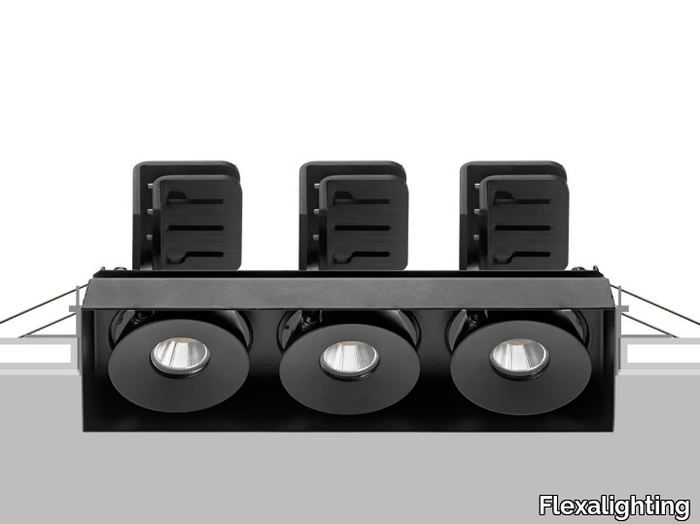MILO X130 - Adjustable Trimless Downlight _ Flexalighting