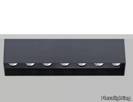 LEV S7 - Rectangular ceiling spotlight _ Flexalighting