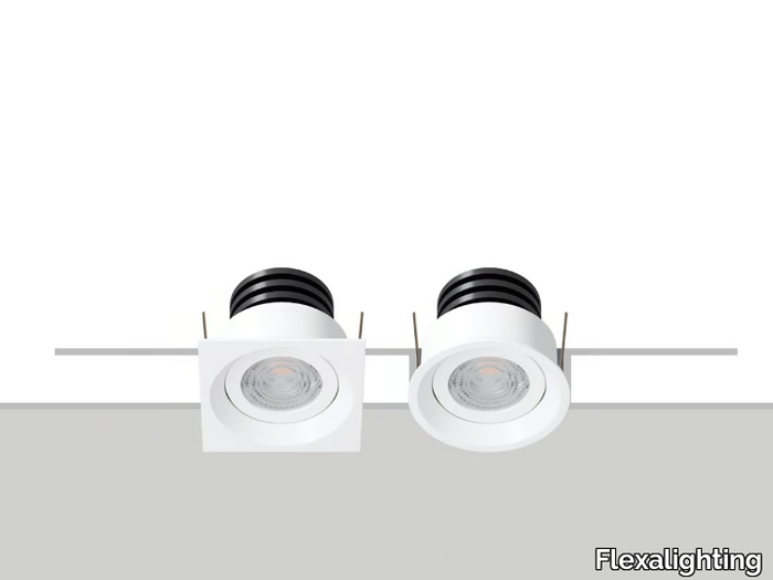 PLEXUS 6 - Recessed LED adjustable spotlight _ Flexalighting