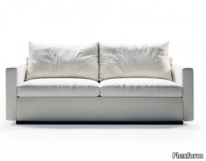 GARY - Fabric sofa bed with removable cover _ Flexform