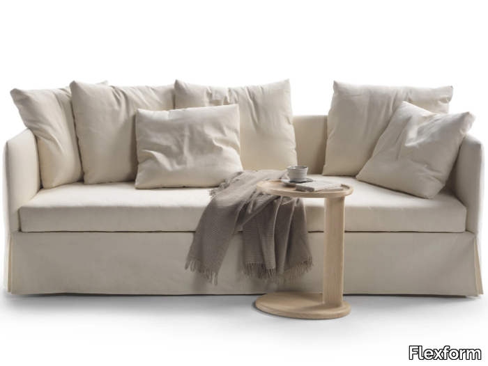 TWINS - Fabric sofa bed with removable cover _ Flexform