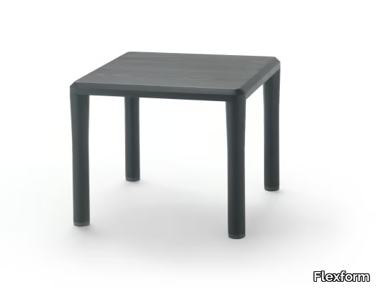 KOBO - Square wooden coffee table _ Flexform