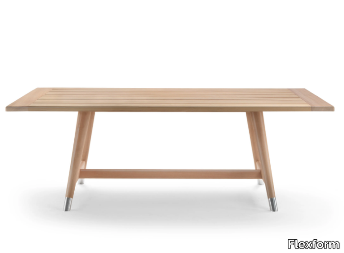 DESCO - Iroko garden table _ Flexform