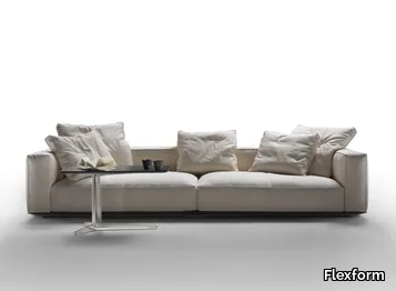 GRANDEMARE - 3 seater fabric sofa with removable cover _ Flexform