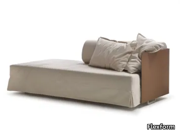 EDEN - Fabric day bed with removable cover _ Flexform