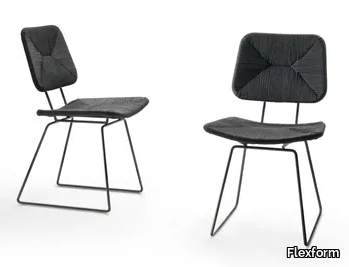 ECHOES - Sled base chair _ Flexform