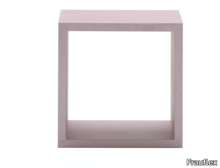 LINE - Square MDF bedside table _ Frauflex