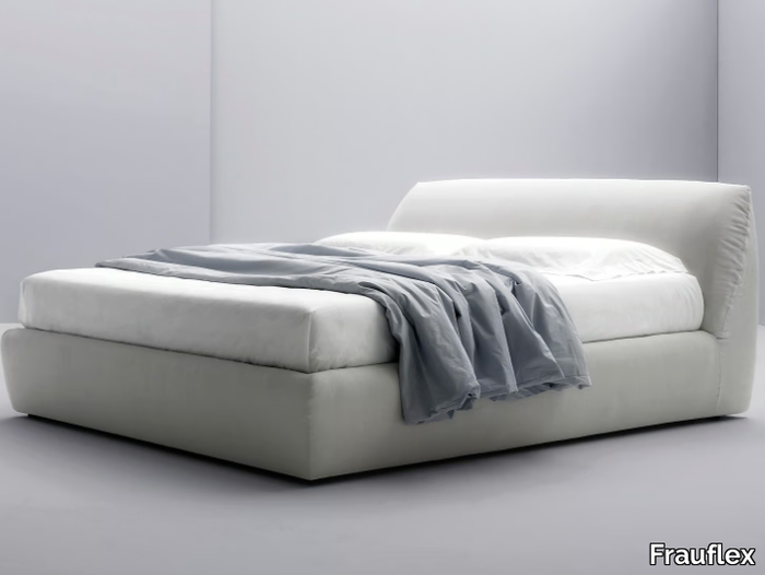 PRIVÉ - Upholstered storage bed with removable cover _ Frauflex