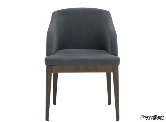 DALIA - Upholstered fabric chair with armrests _ Frauflex