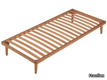 NATURA - Slatted multi-layer wood bed base _ Frauflex