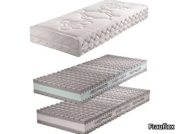 SILVER - Airflex™ washable mattress with removable cover _ Frauflex