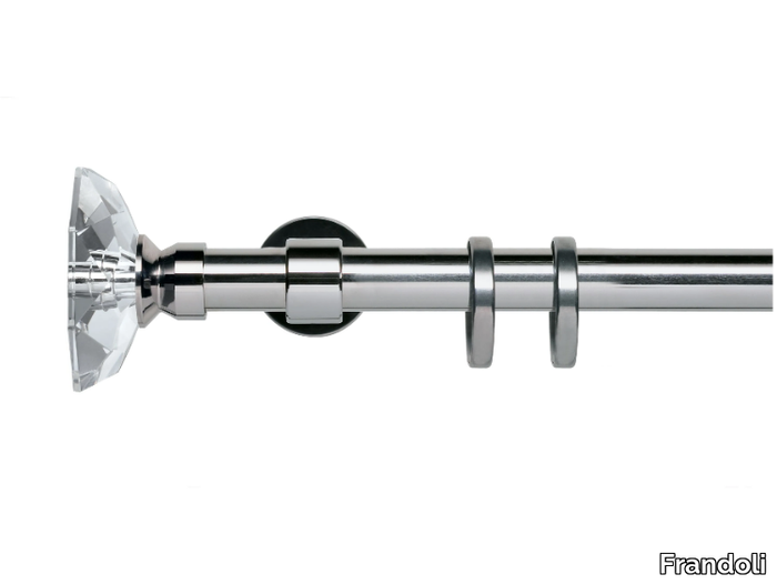 CLASSIC - Stainless steel curtain rod _ Frandoli