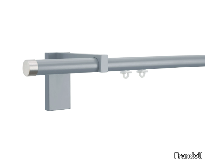 DARK - Aluminium curtain rod _ Frandoli