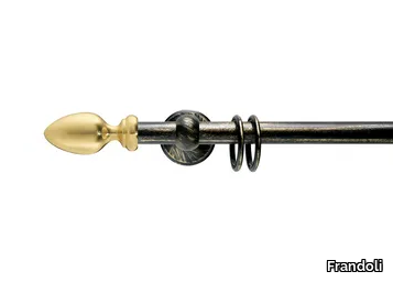 ODISSEA - Iron and brass curtain rod _ Frandoli