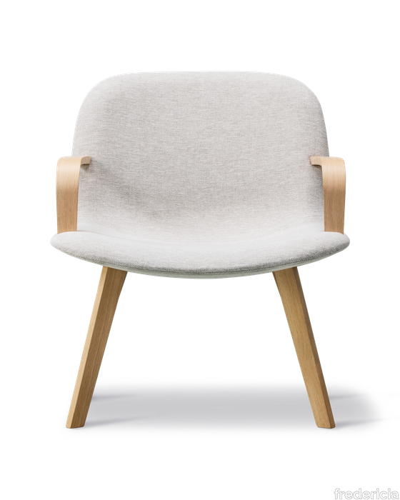 Eyes Lounge Wood base Armchair