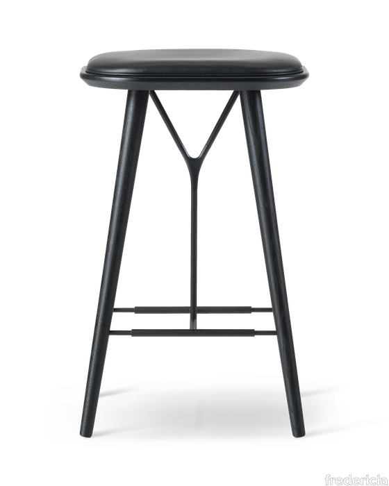 Spine Wood Base Stool