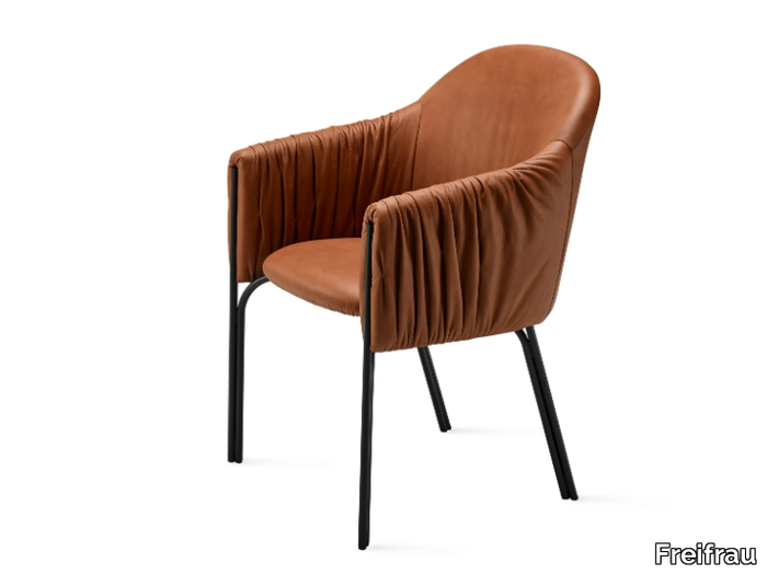 CELINE ARMCHAIR HIGH - Upholstered chair with armrests _ Freifrau