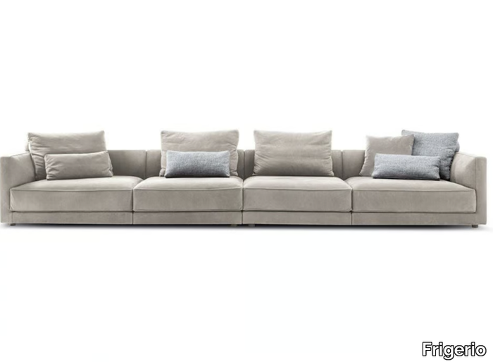 MILLER - Sectional fabric sofa _ Frigerio