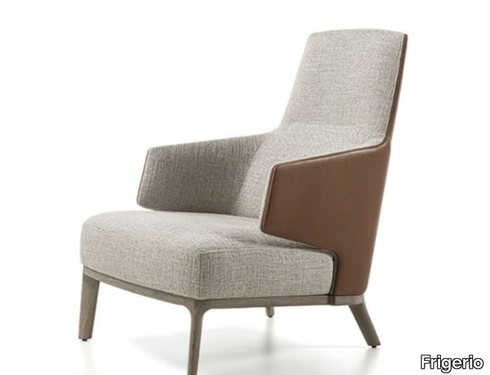 AMANDA - Bergere armchair with armrests _ Frigerio