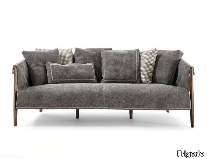 BURTON - 3 seater leather sofa _ Frigerio