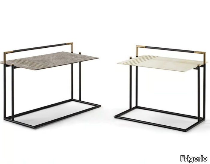 KEVIN - Porcelain stoneware side table _ Frigerio