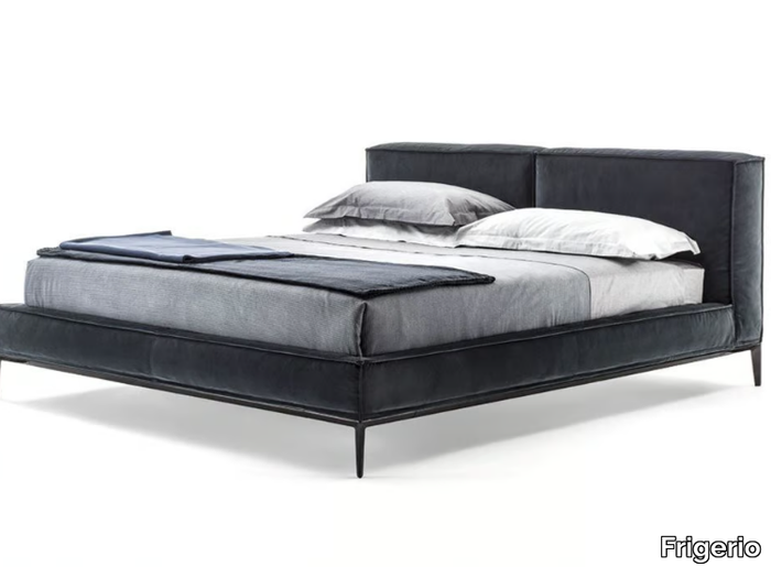 TAYLOR - Fabric bed with upholstered headboard _ Frigerio