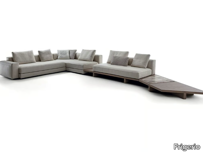 VIEW - Sectional fabric sofa _ Frigerio