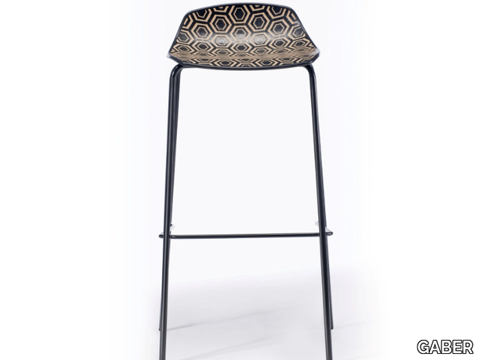 ALHAMBRA 67/77 - High technopolymer barstool _ GABER