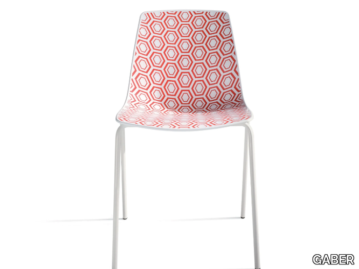 ALHAMBRA NA - Stackable technopolymer chair _ GABER