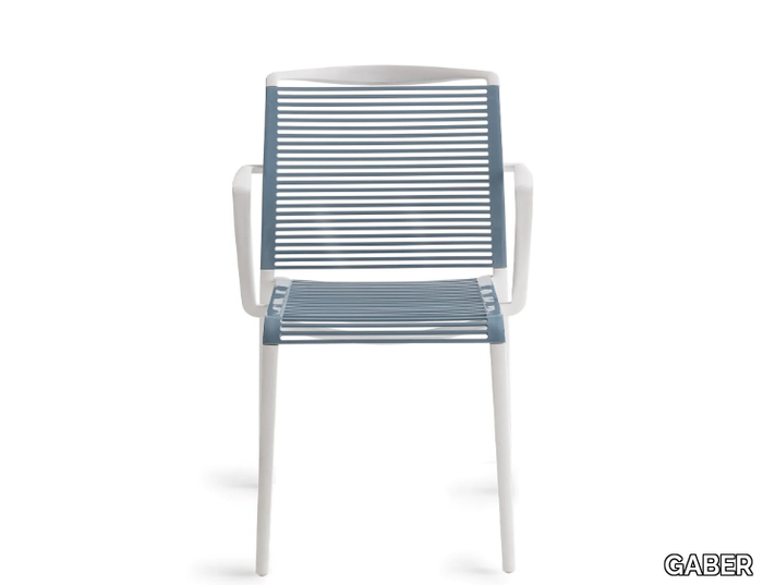 AVENICA - Technopolymer chair with armrests _ GABER