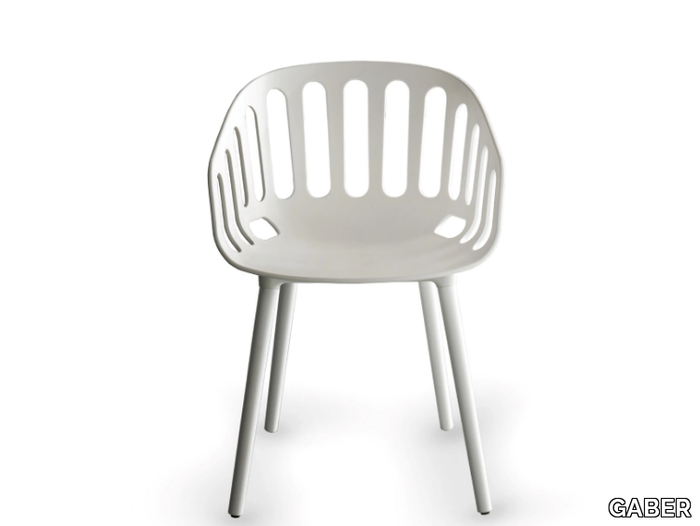 BASKET CHAIR BP - Chair with armrests _ GABER