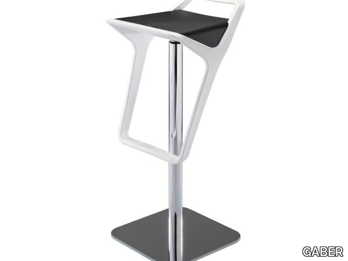 FREEDOM - Swivel technopolymer stool height-adjustable _ GABER