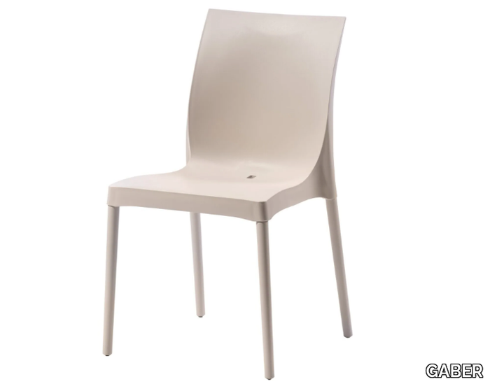 IRIS - Stackable technopolymer chair _ GABER