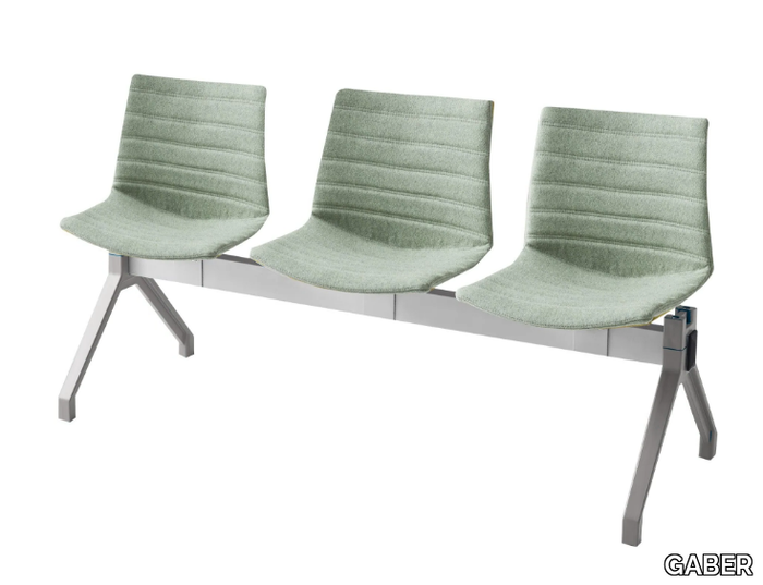 KANVAS PG FULL - Freestanding beam seating _ GABER