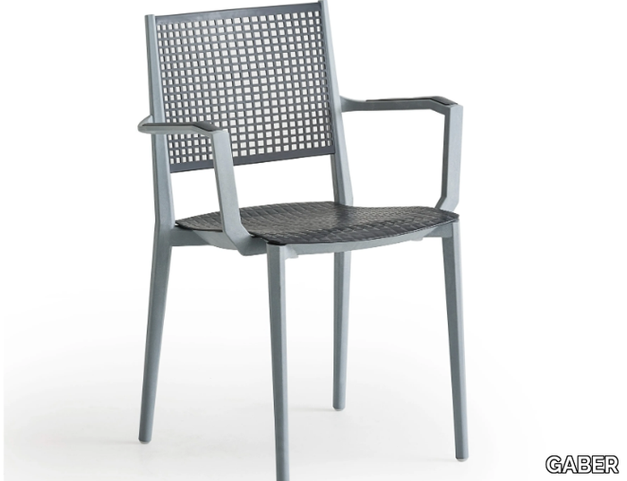 KALIPA B - Chair with armrests _ GABER