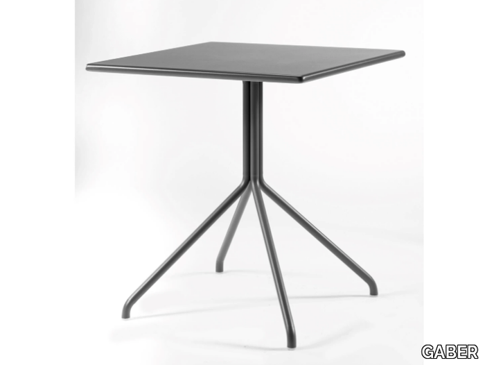 LOL - Square metal table _ GABER