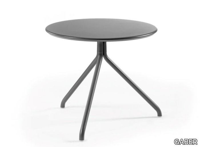 LOL - Round metal garden side table _ GABER