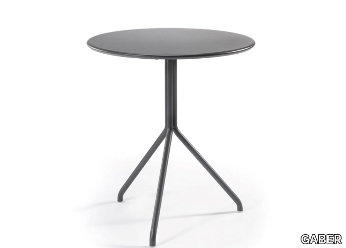 LOL - Round metal garden table _ GABER