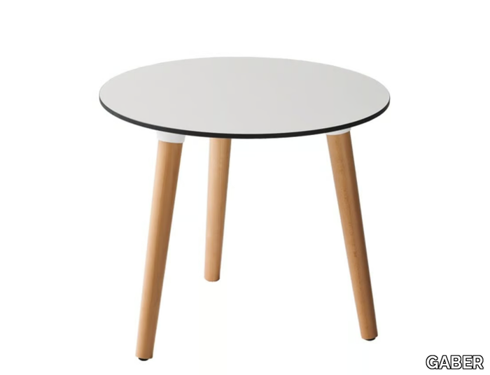 STEFANO 3-POD - Round coffee table _ GABER