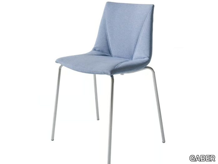 COLORFIVE WRAP NA - Upholstered chair _ GABER