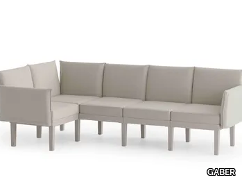 CONGA - Corner fabric sofa _ GABER